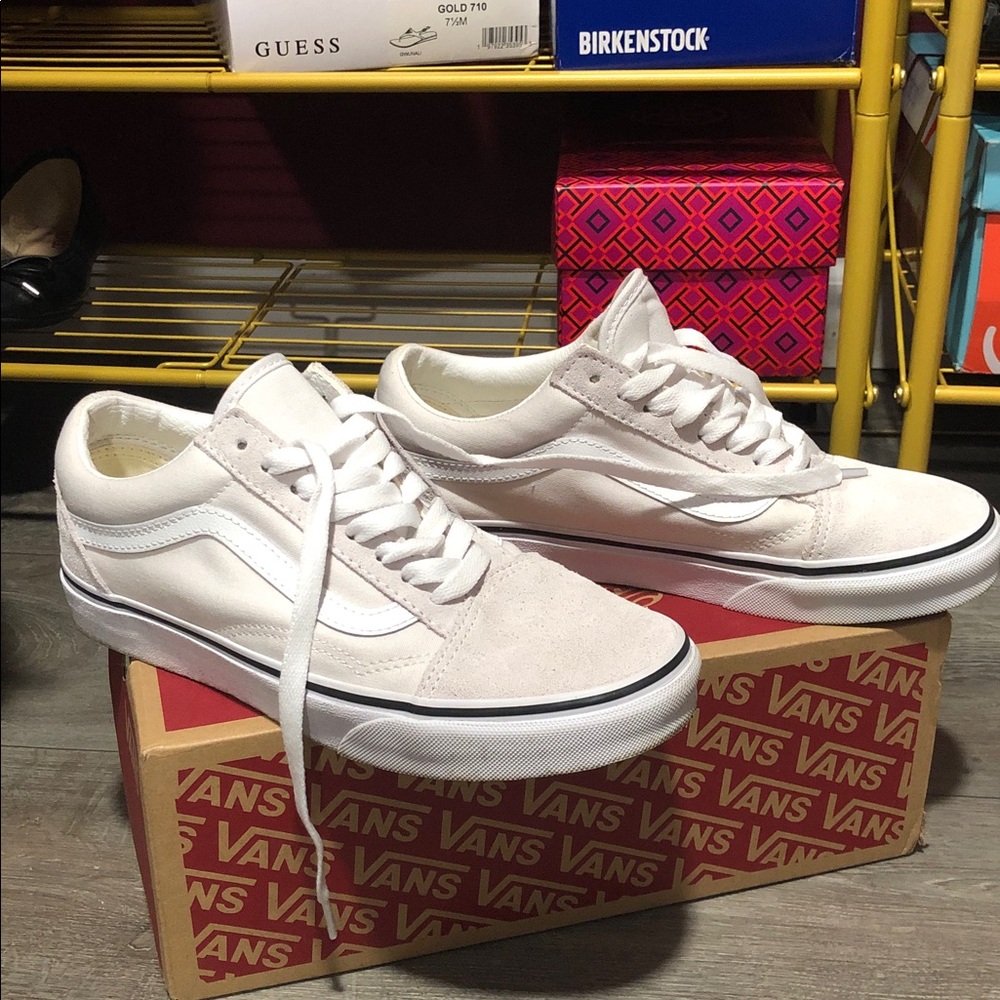 Vans Off-White Lace-Up Sneakers